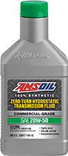 Amsoil 20W50 zero turn synthetic transmission fluid