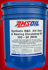 amsoil synthetic R&O AW gear bearing oil