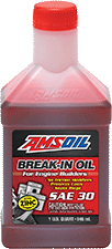 SAE30 break in motor oil