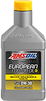 0W30 amsoil synthetic European motor oil