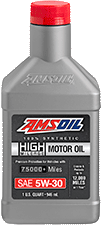 high mileage motor oil amsoil synthetic 