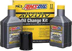 Polaris RZR oil change kit Amsoil synthetic oil