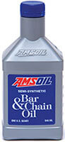 amsoil semi synthetic chain saw bar oil