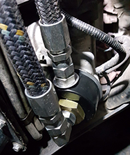 6.7 power stroke engine bypass oil filter adapter