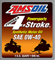 synthetic 4 stroke amsoil  motor oil